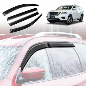 WeatherShields for Nissan Pathfinder R52 2013-2021 Car Weather Shields Wind Deflectors Sun Visors