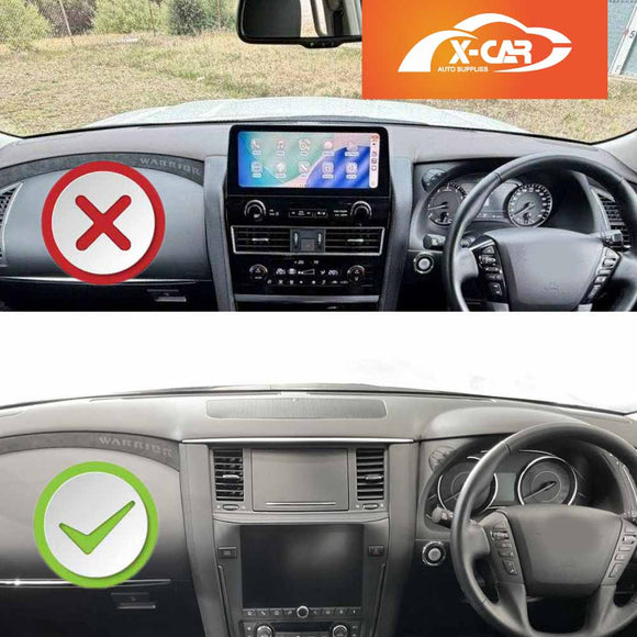 Dash Mat for Nissan Patrol 2012-2024 Y62 Series Non-Slip Dashboard Pad Cover