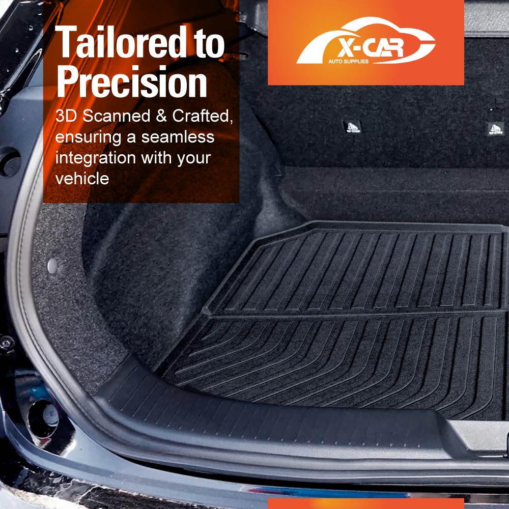 Boot Liner/Back Seat Protector for Nissan QASHQAI J12 Series 2022-Onwards All-Weather Cargo - 0
