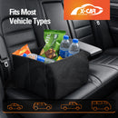 2-in-1 Car Seat Organizer & Cushion for Universal Vehicle 38LStorage Insulated Travel Bag Interior Accessories-5