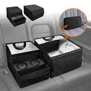 2-in-1 Car Seat Organiser & Cushion for Universal Vehicle Storage Insulated Travel Bag Interior Accessories-1