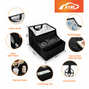 2-in-1 Car Seat Organiser & Cushion for Universal Vehicle Storage Insulated Travel Bag Interior Accessories-12