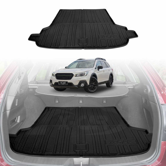 Boot Liner/ Back Seat Protector for Subaru Outback 2015-2020 All Weather Cargo Mats