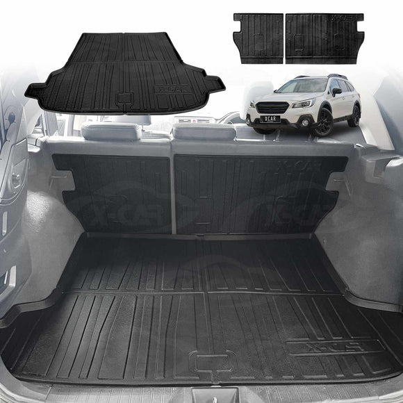 Boot Liner/ Back Seat Protector for Subaru Outback 2015-2020 All Weather Cargo Mats
