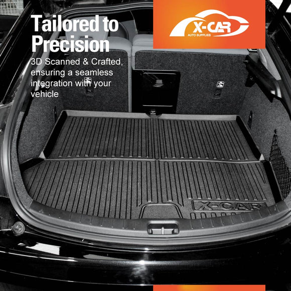 Boot Liner/ Back Seat Protector for Polestar 2 2021-Onwards All-Weather Trunk Cargo Mat