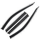 WeatherShields for Nissan X-trail Xtrail T33 2022-Onwards Car Weather Shields Visors Stainless-8