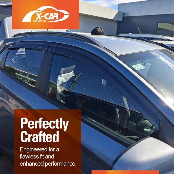 Weathershields for Hyundai Kona 2017-2023 Car Weather Shields Wind Deflectors Sun Visors
