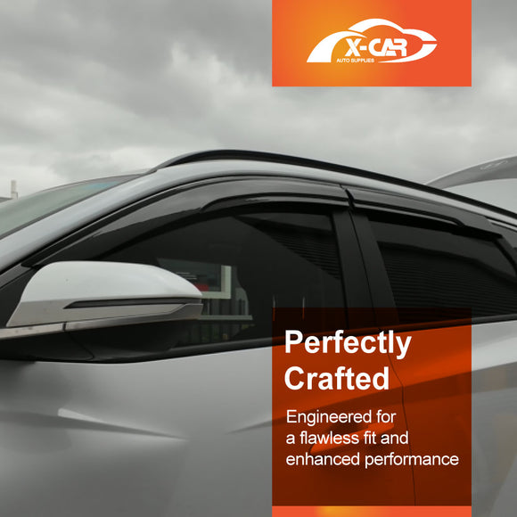 WeatherShields for Hyundai Tucson 2021-Onwards Car Weather Shields Wind Deflectors Sun Visors