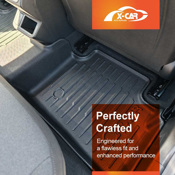3D Floor Mats for Kia K4 2024-Onwards All-Weather Liners