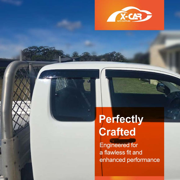 WeatherShields for Toyota Hilux SR5 Extra Cab 2005-2015 Car Weather Shields Wind Deflectors Sun Visors