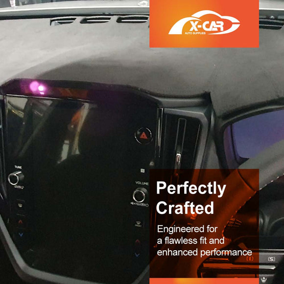 Dash Mat for Subaru Impreza G6 Hatch Without HUD 2023-Onwards Non-Slip Microfiber Pad Cover
