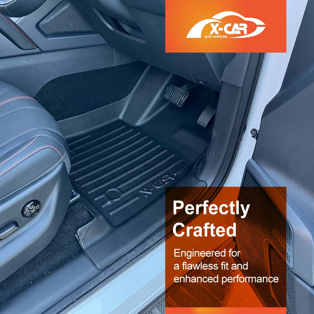 3D Car Mats for BYD Shark 6 2024-2025 All-Weather Floor Liners