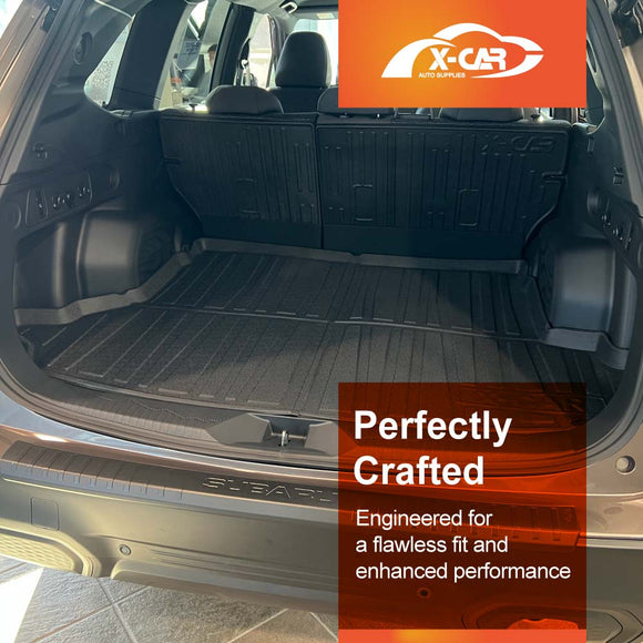 Boot Liner /Back Seat Protector for Subaru Forester 6th Gen 2025-Onwards All Weather Car Mats