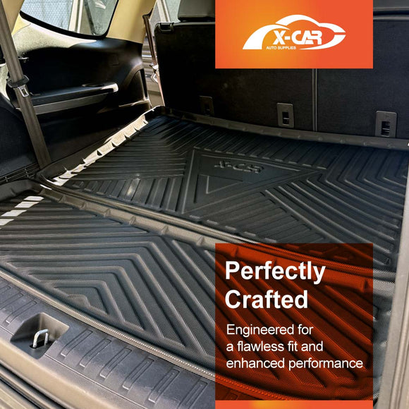 Boot Liner/ Back Seat Protector for LDV D90 2017-2024 All-Weather Car Mat