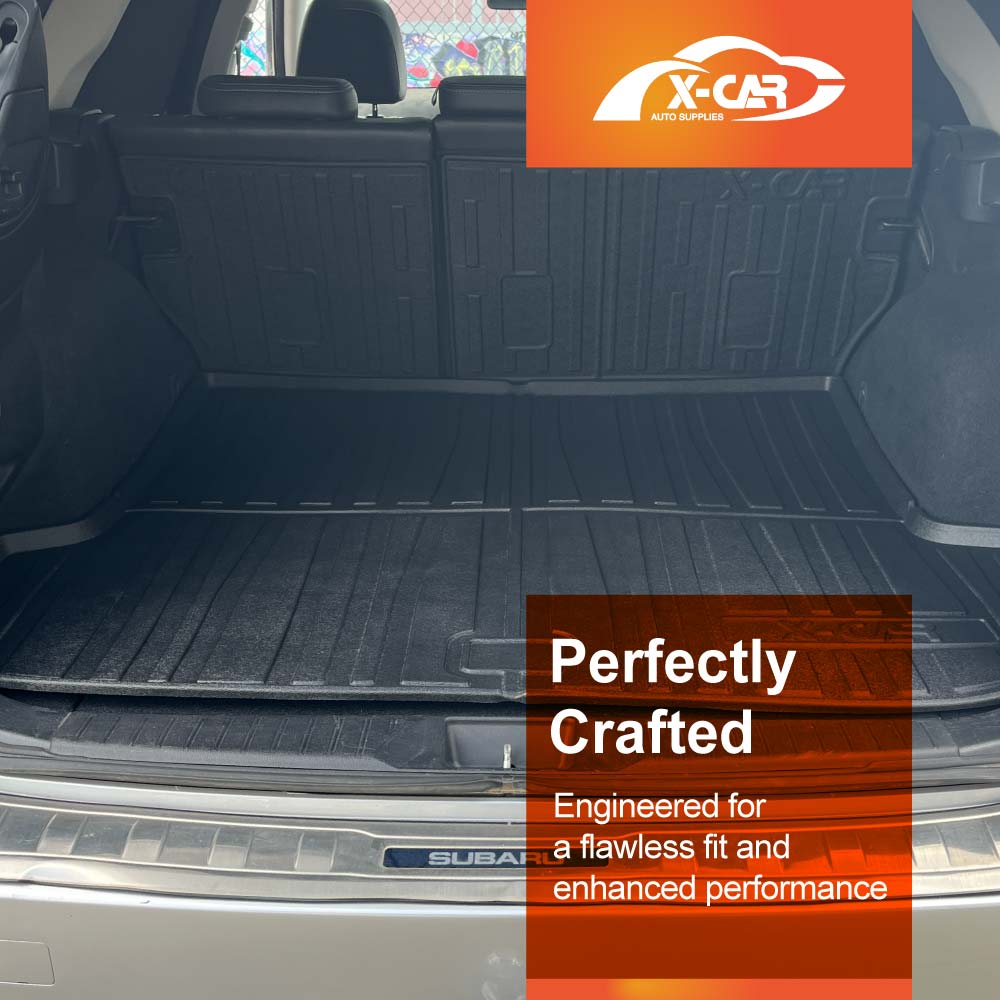 Boot Liner/ Back Seat Protector for Subaru Outback 2015-2020 All Weather Cargo Mats