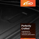 3D Floor Mats for Ford Next-Gen Ranger Dual Cab PHEV 2025-Onwards All-Weather Liners-9
