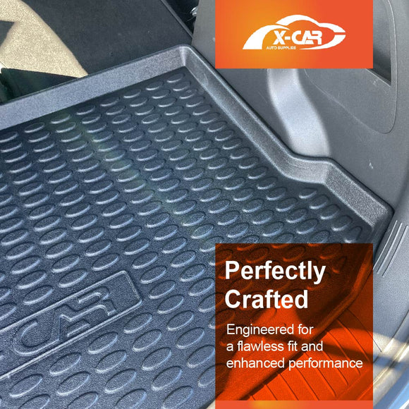 Boot Liner/ Back Seat Protector for Hyundai Kona 2017-2023 Trunk Cargo Mat Luggage Tray