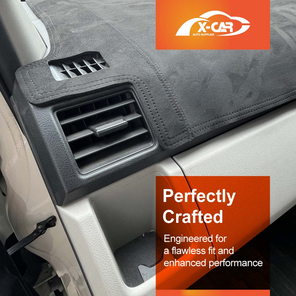 Dash Mat for Toyota HiAce Van 2019-Onwards Non-Slip Microfiber Pad Cover