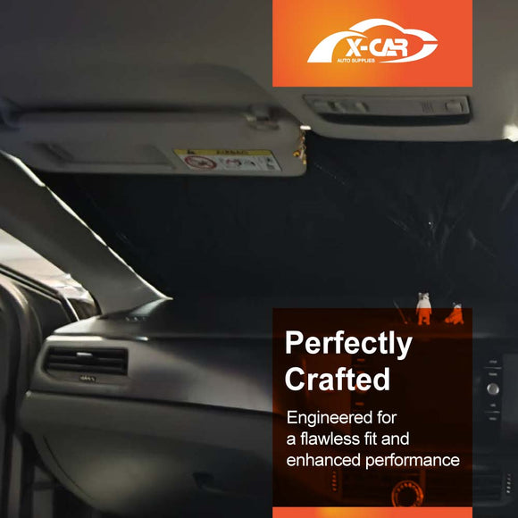 WindScreen Sun Shade for Volkswagen Polo MK6 Hatch 2018-Onward Sun Visor Protector