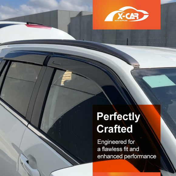 WeatherShields for Isuzu MU-X MUX 2022-Onwards Car Weather Shields Wind Deflectors Sun Visors