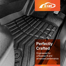 3D Floor Mats for Ford Everest 2015-2022 All-Weather Car Liners-4