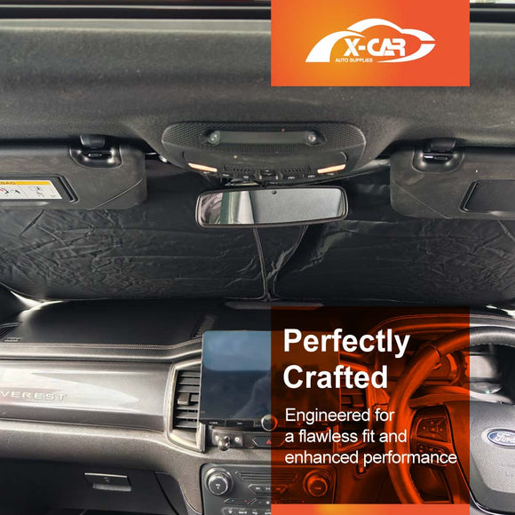 WindScreen Sun Shade for Ford Everest 2022-Onwards Wind Screen Sun Visor Protector