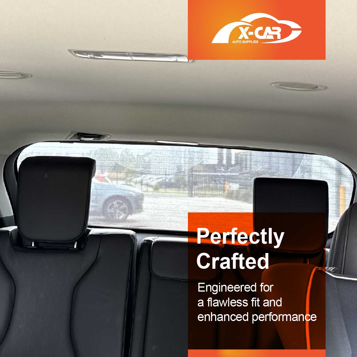 Window Sun Shade for Kia Carnival KA4 Series 2020-2025 Rear Windscreen Magnetic Blind Mesh