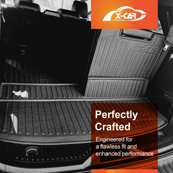 Boot Liner / Back Seat Protector for Ford Everest 2022-Onwards Cargo Trunk Mat