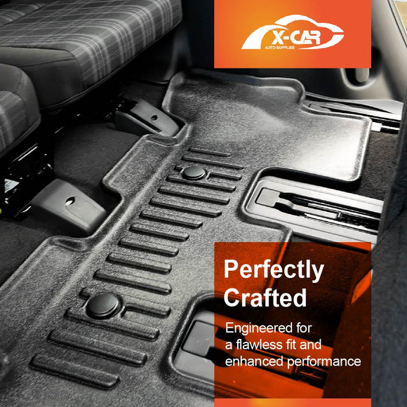 3D Floor Mats for Hyundai Santa Fe SantaFe 6/7 Seater 2024-Onwards All-Weather Liners