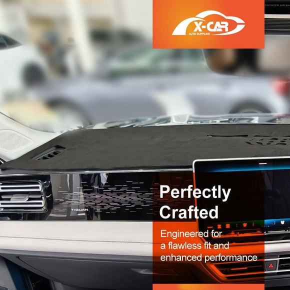 Dash Mat for Volkswagen VW Tiguan CT Series With HUD 2025-Onwards Non-Slip Microfiber Pad Cover