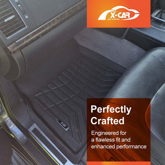 3D Floor Mats for Toyota LandCruiser 200 Series 2007-2021 All-Weather Liners