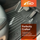 3D Floor Mats For Toyota Kluger 2021-2025 All-Weather Liners-3