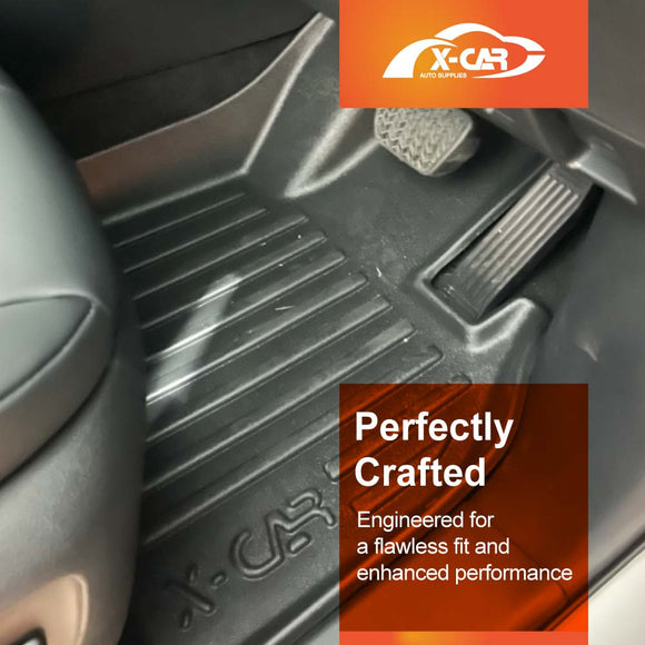 3D Floor Mats For Toyota Kluger 2021-2025 All-Weather Liners