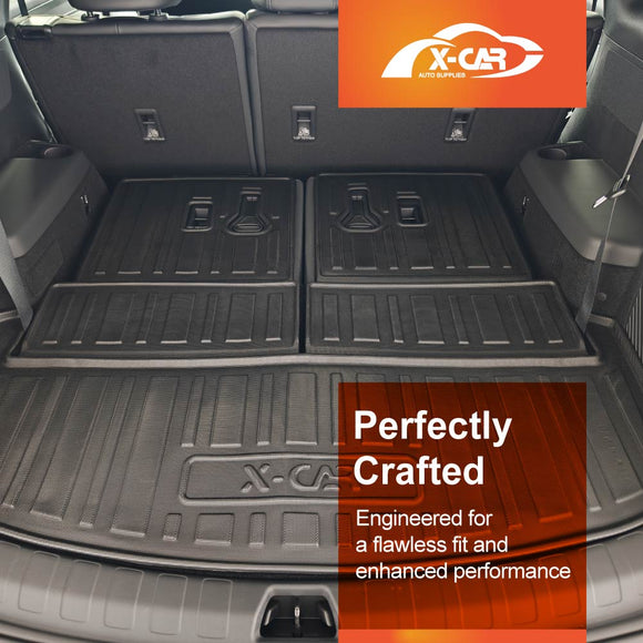Boot Liners/ Back Seat Protector for BYD SEALION 8 SEALION8 2026-Onwards All Weather Cargo Mats