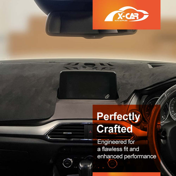 Dash Mat for Mazda CX-9 CX9 With HUD 2016-Onwards Non-Slip Microfiber Pad Cover Interior Accessories