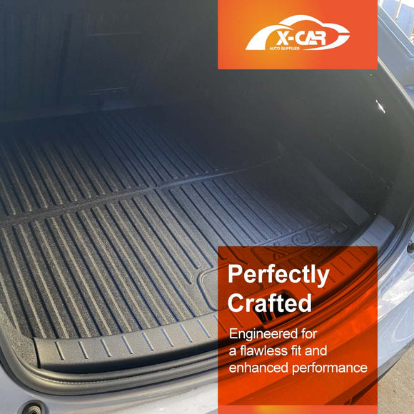 Boot Liner/ Back Seat Protector for Polestar 2 2021-Onwards All-Weather Trunk Cargo Mat