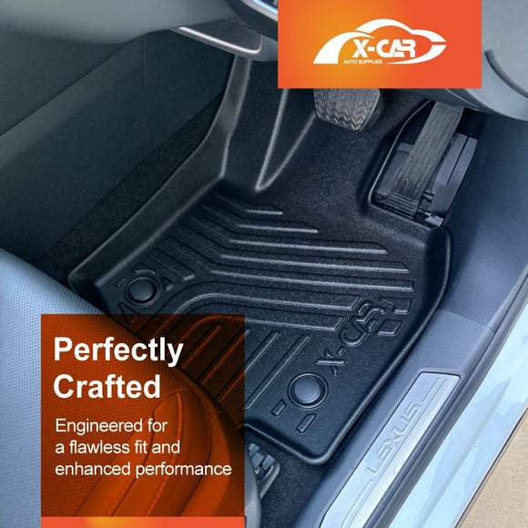 3D Floor Mats for Lexus RX350 RX350h RX500h RX450h+ 2022-Onwards All-Weather Car Liners
