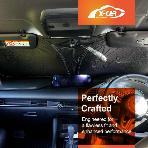 WindScreen Sun Shade for Mazda 3 BP Series 2019-Onwards WindShield Blind