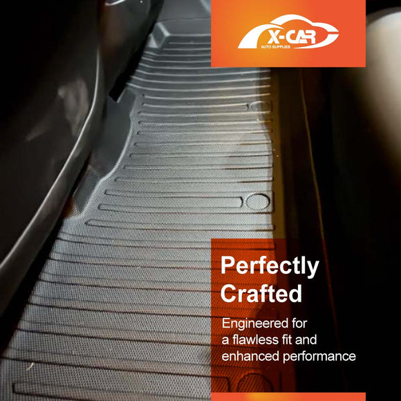 3D Floor Mats for XPeng G6 2024-2025 All-Weather Car Liners