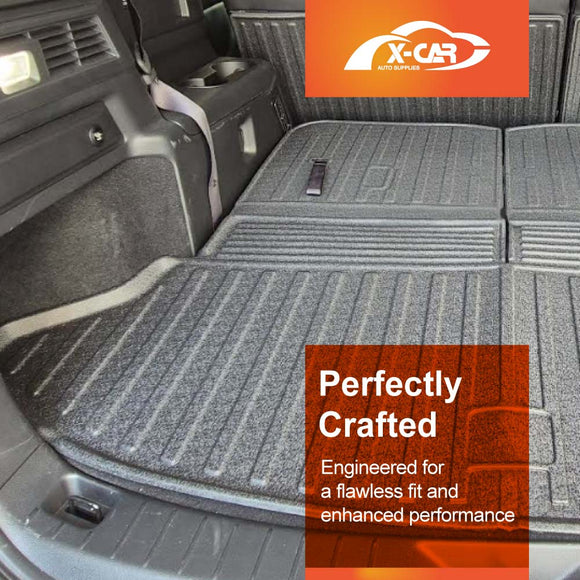 Boot Liner / Back Seat Protector for Mazda CX-80 CX80 2024-Onwards All-Weather Car Mats