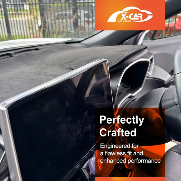 Dash Mat for Toyota Corolla Cross 2022-Onwards Non-Slip Microfiber Pad Cover