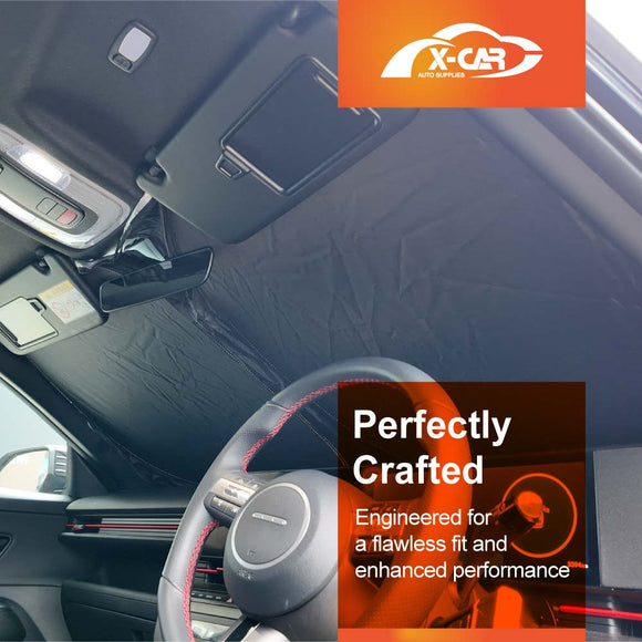 WindScreen Sun Shade for Hyundai Kona 2023-Onwards WindShield Blind