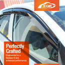 WeatherShields for Kia Picanto 2017-2025 Car Weather Shields Wind Deflectors Sun Visors-10