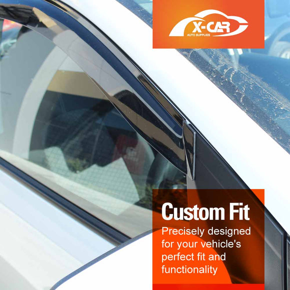 WeatherShields for Kia Picanto 2017-2025 Car Weather Shields Wind Deflectors Sun Visors