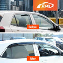 WeatherShields for Kia Picanto 2017-2025 Car Weather Shields Wind Deflectors Sun Visors-8