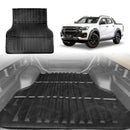Tub Liner for ISUZU D-MAX DMAX Dual Cab 2020-Onwards All-Weather Car Mat-10