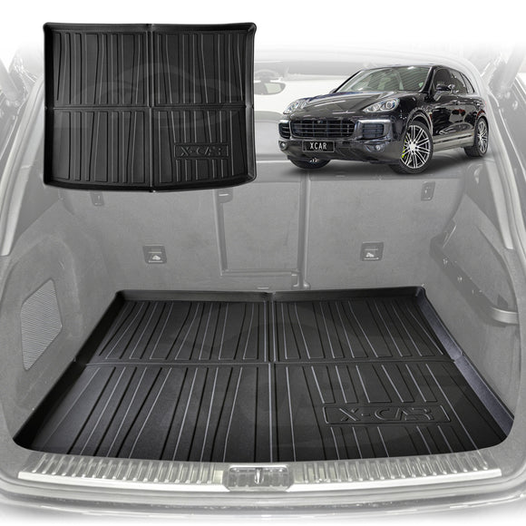 Boot Liner for Porsche Cayenne 2010-2017 All-Weather Car Mats