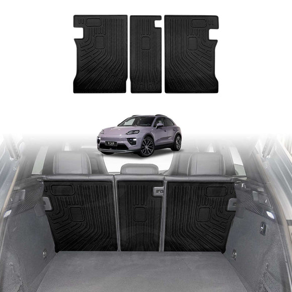 Boot Liner/ Back Seat Protector for Porsche Macan Electric 2024-Onwards All Weather Car Mat