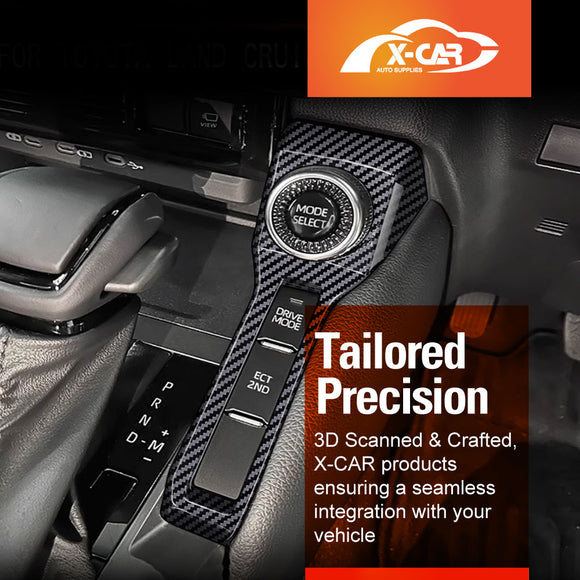 Gear Shift / Window Control Panel Trim for Toyota Prado 250 Series 2024-Onwards