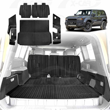 Boot Liner / Back Seat Protector  for Toyota Prado 250 Series 5-Seater 2024-Onwards